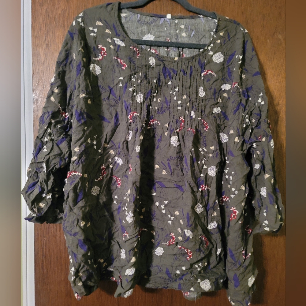 Floral Patterned Blouse